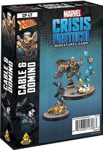 FFGCP47 Marvel Crisis Protocol Miniatures Game: Cable And Domino Expansion published by Fantasy Flight Games