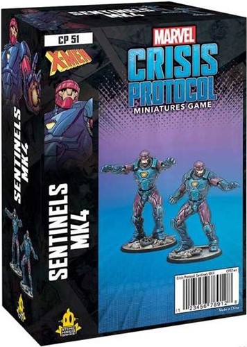 2!FFGCP51 Marvel Crisis Protocol Miniatures Game: Sentinel MK IV Expansion published by Fantasy Flight Games