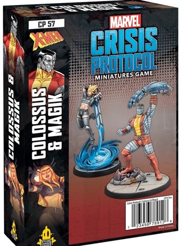 FFGCP57 Marvel Crisis Protocol Miniatures Game: Colossus And Magik Expansion published by Fantasy Flight Games