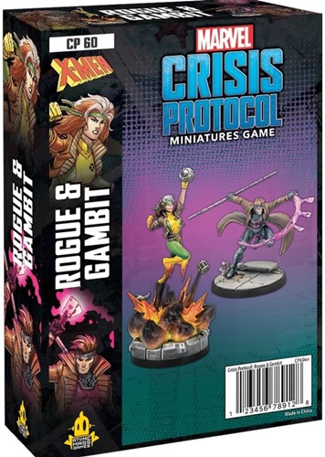 FFGCP60 Marvel Crisis Protocol Miniatures Game: Gambit And Rogue Expansion published by Fantasy Flight Games