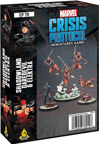 FFGCP79 Marvel Crisis Protocol Miniatures Game: Shadowland Daredevil And Elektra Expansion published by Fantasy Flight Games