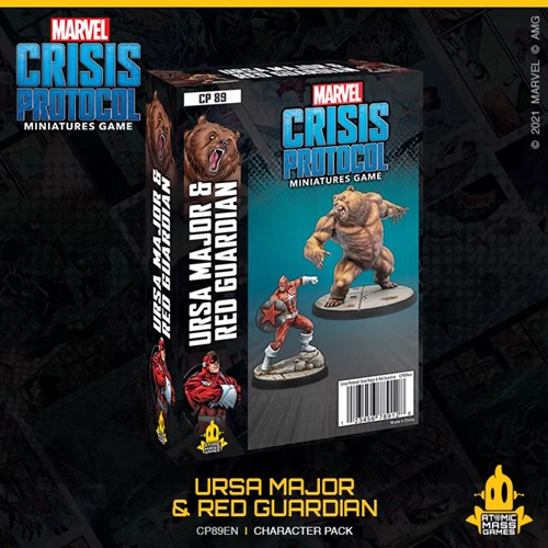 FFGCP89 Marvel Crisis Protocol Miniatures Game: Ursa Major And Red Guardian Expansion published by Fantasy Flight Games