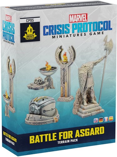 2!FFGCP95 Marvel Crisis Protocol Miniatures Game: Battle For Asgard Terrain Pack published by Fantasy Flight Games