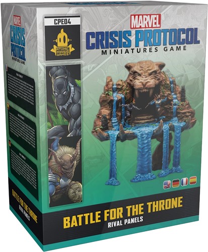 FFGCPE04 Marvel Crisis Protocol Miniatures Game: Rival Panels - Battle For The Throne Expansion Pack published by Fantasy Flight Games