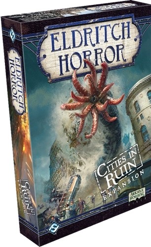 FFGEH08 Eldritch Horror Board Game: Cities In Ruin Expansion published by Fantasy Flight Games