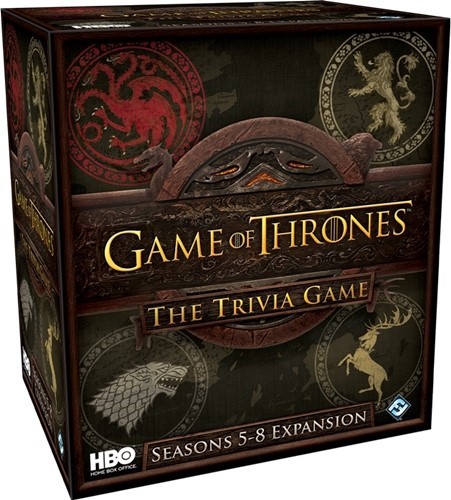 2!FFGHBO17 Game Of Thrones: The Trivia Game Seasons 5-8 Expansion published by Fantasy Flight Games