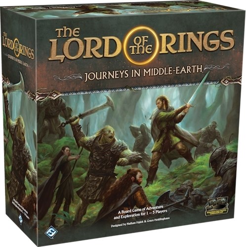 FFGJME01 The Lord Of The Rings: Journeys In Middle-Earth Board Game published by Fantasy Flight Games