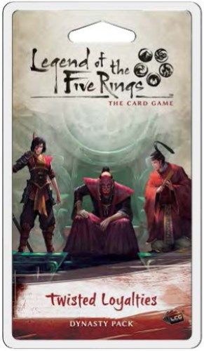 FFGL5C36 Legend Of The Five Rings LCG: Twisted Loyalties Dynasty Pack published by Fantasy Flight Games