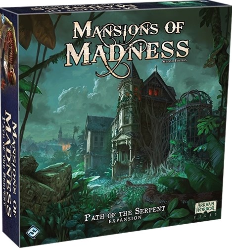FFGMAD28 Mansions Of Madness Board Game: Path Of The Serpent Expansion published by Fantasy Flight Games