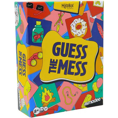 FFGMBGGTM0101 Guess The Mess Card Game published by Fantasy Flight Games