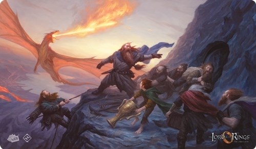 FFGMES05 The Lord Of The Rings LCG: On The Doorstep Playmat published by Fantasy Flight Games
