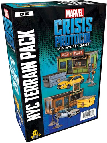 FFGMSG06 Marvel Crisis Protocol Miniatures Game: NYC Terrain Expansion published by Atomic Mass Games