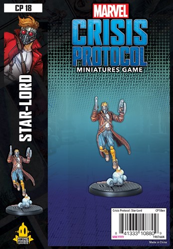 FFGMSG18 Marvel Crisis Protocol Miniatures Game: Star-Lord published by Atomic Mass Games