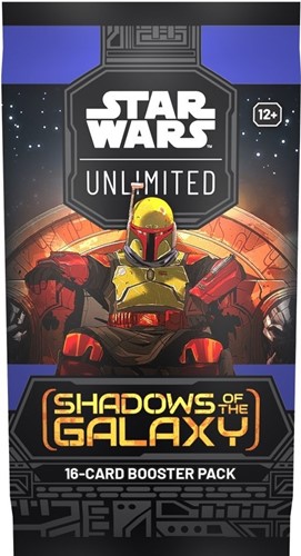 FFGSWH0202S Star Wars: Unlimited Shadows Of The Galaxy Booster Pack published by Fantasy Flight Games