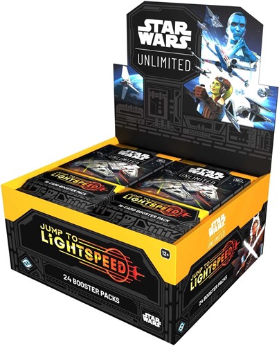 2!FFGSWH0402 Star Wars: Unlimited Jump To Lightspeed Booster Display published by Fantasy Flight Games