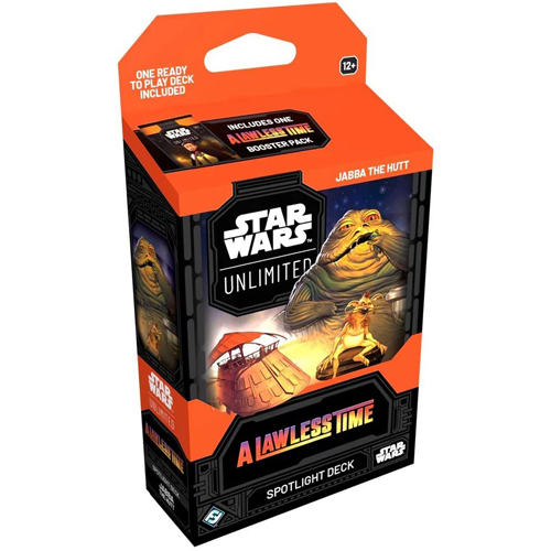 FFGSWH0710S1 Star Wars: Unlimited A Lawless Time Spotlight Deck Jabba The Hutt published by Fantasy Flight Games