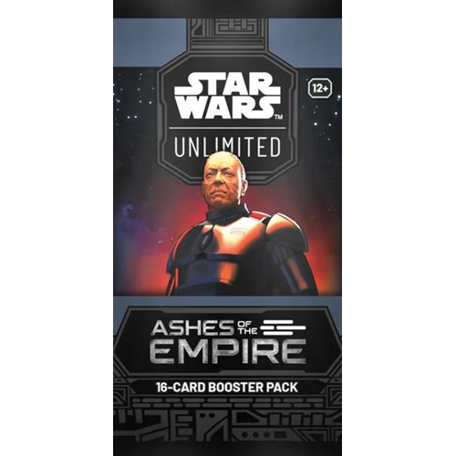 FFGSWH0802S Star Wars: Unlimited Ashes Of The Empire Booster Pack published by Fantasy Flight Games