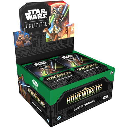 FFGSWH0902 Star Wars: Unlimited Homeworlds Booster Display published by Fantasy Flight Games