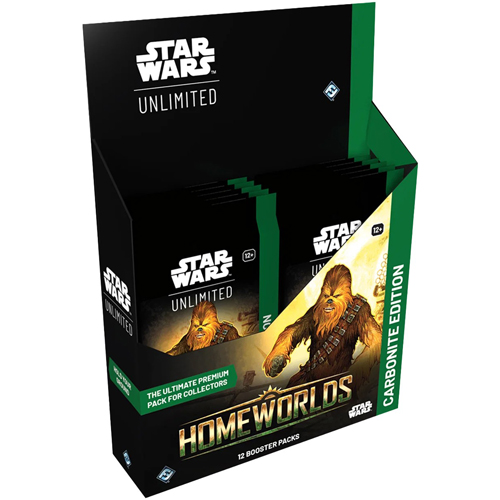FFGSWH0906 Star Wars: Unlimited Homeworlds Carbonite Booster Display published by Fantasy Flight Games