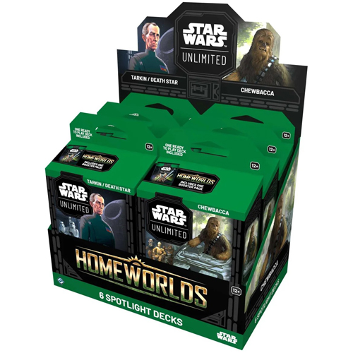 FFGSWH0910 Star Wars: Unlimited Homeworlds Spotlight Deck Display published by Fantasy Flight Games