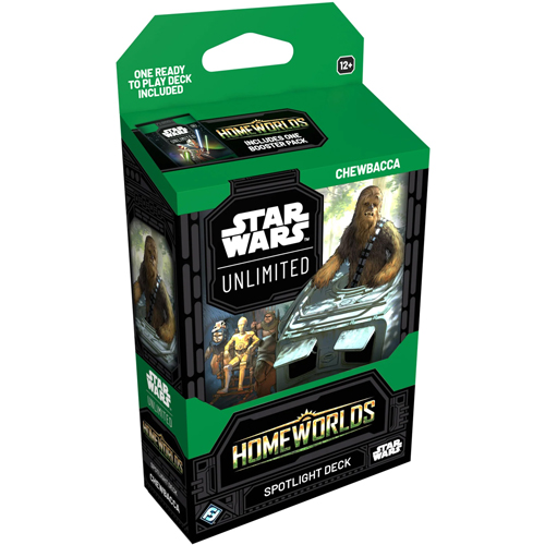 FFGSWH0910S2 Star Wars: Unlimited Homeworlds Chewbacca Spotlight Deck published by Fantasy Flight Games