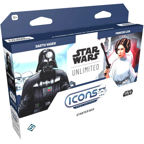 FFGSWHA018 Star Wars: Unlimited Icons 2027 Starter Set published by Fantasy Flight Games