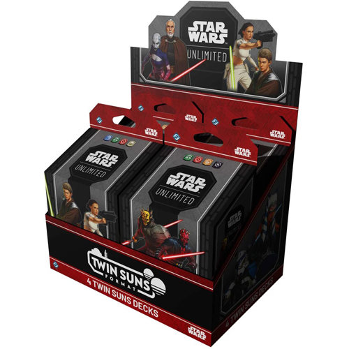 FFGSWHA024 Star Wars: Unlimited Twin Suns Deck Display published by Fantasy Flight Games