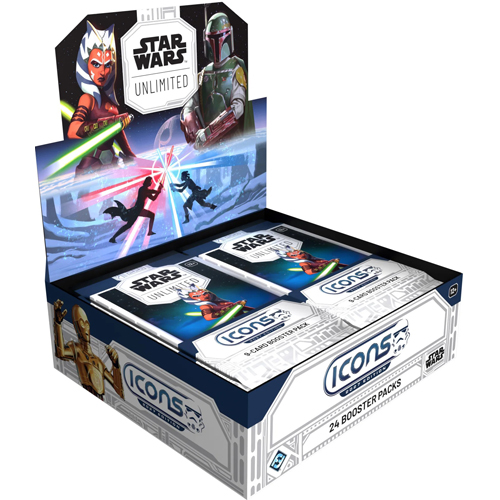 FFGSWHA027 Star Wars: Unlimited Icons 2027 Booster Display published by Fantasy Flight Games