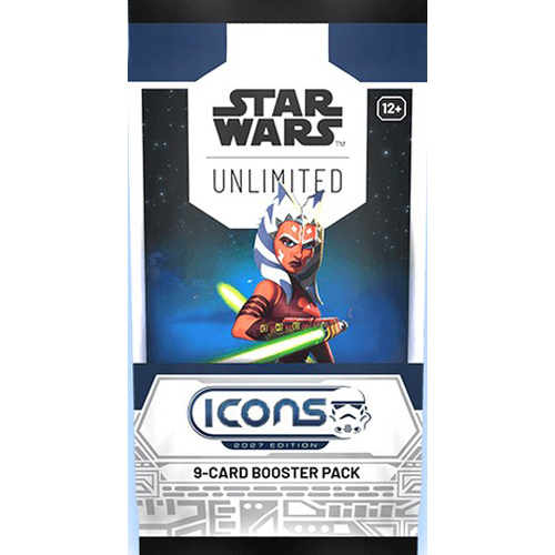 FFGSWHA027S Star Wars: Unlimited Icons 2027 Booster Pack published by Fantasy Flight Games