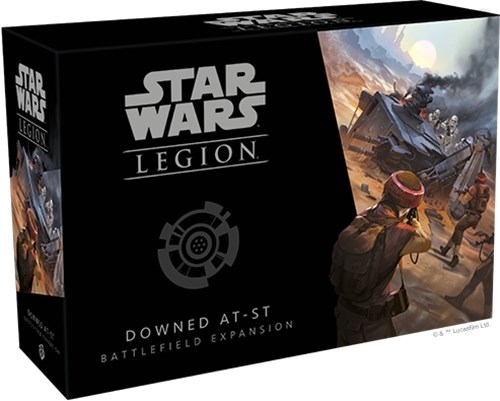 FFGSWL30 Star Wars Legion: Downed AT-ST Battlefield Expansion published by Fantasy Flight Games
