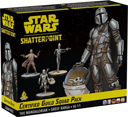 FFGSWP24 Star Wars: Shatterpoint: Certified Guild - The Mandalorian Squad Pack published by Fantasy Flight Games