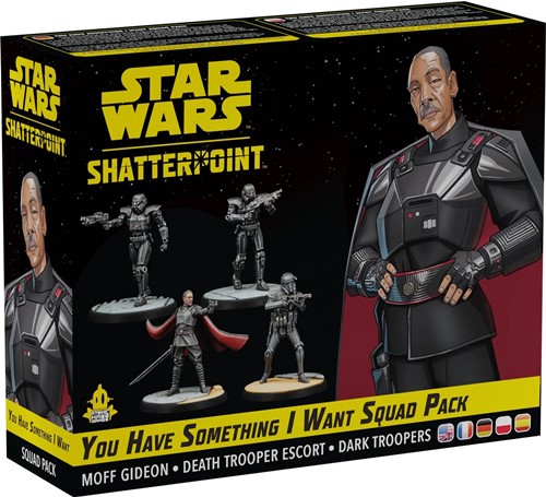 3!FFGSWP26 Star Wars: Shatterpoint: You Have Something I Want - Moff Gideon Squad Pack published by Fantasy Flight Games