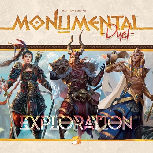 2!FFOMODUELEXUS01 Monumental Duel Board Game: Exploration published by Funforge