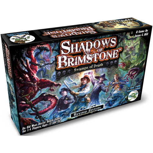 FFP0702R Shadows Of Brimstone Board Game: Swamps Of Death Revised Edition published by Flying Frog Productions