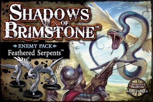 2!FFP07E31 Shadows of Brimstone Board Game: Feathered Serpents Enemy Pack published by Flying Frog Productions