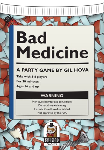 FFTBADM01 Bad Medicine Card Game published by Formal Ferret Games