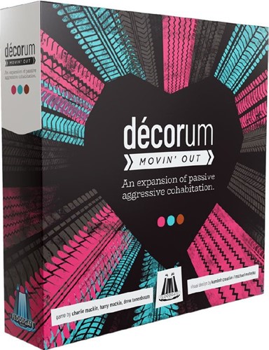 2!FGGDECMO Decorum Board Game: Movin' Out Expansion published by Floodgate Games