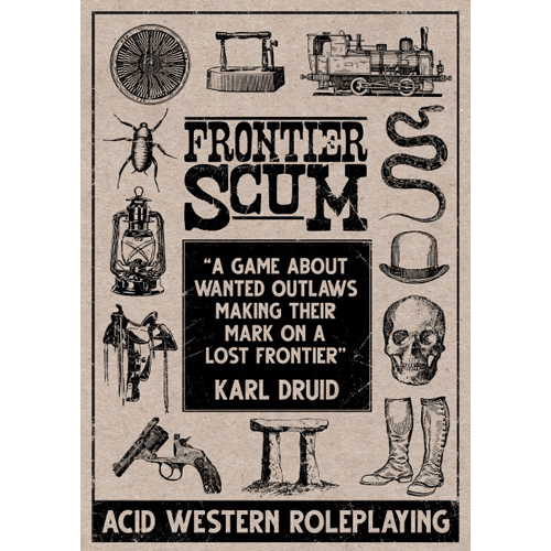 FLFFLW25 Frontier Scum RPG: Core Rulebook published by Free League Publishing