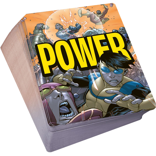 2!FLFINV008 Invincible RPG: Superhero Roleplaying Power Cards published by Free League Publishing