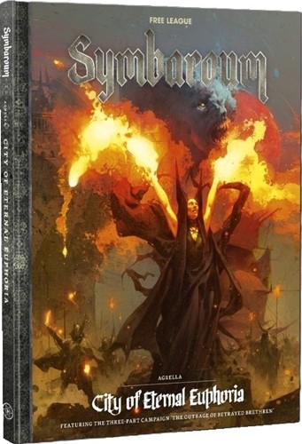 2!FLFSYM036 Symbaroum RPG: : Agrella - City Of Eternal Euphoria published by Free League Publishing