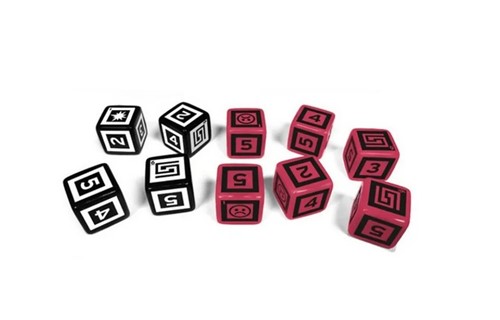 2!FLFTES003 The Electric State RPG: Dice Set published by Free League Publishing