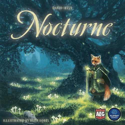 FLT1057 Nocturne Board Game: Kickstarter Edition published by Flatout Games