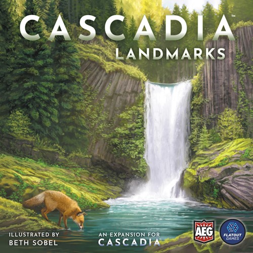 3!FLT1065 Cascadia Board Game: Landmarks Expansion: Kickstarter Edition published by Flatout Games