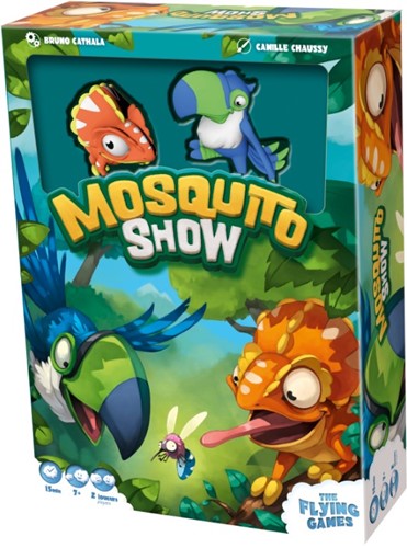 2!FLY90213 Mosquito Show Board Game published by Flying Games