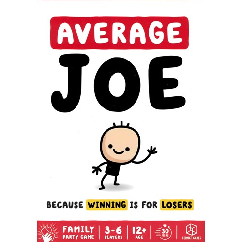 2!FMGAJ01 Average Joe Card Game published by Format Games