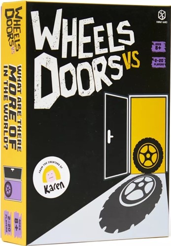 FMGWVD01 Wheels Vs Doors Card Game published by Format Games