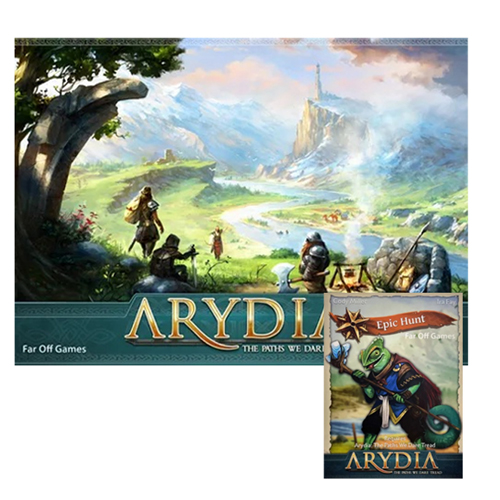 1!FOG900E Arydia: The Paths We Dare Tread Board Game: Bundle 1 published by Far Off Games