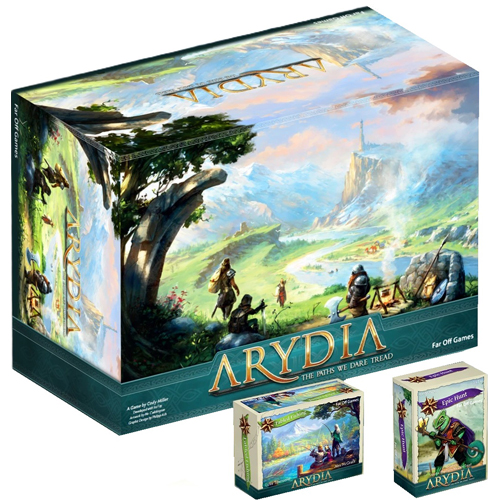 FOG900GP Arydia: The Paths We Dare Tread Board Game: Gameplay Bundle published by Far Off Games