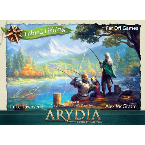 FOG907 Arydia: The Paths We Dare Tread Board Game: Fabled Fishing Expansion published by Far Off Games