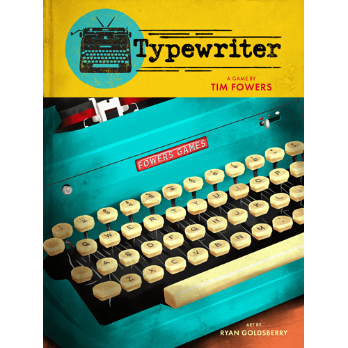FOWTYPE Typewriter Board Game published by Tim Fowers